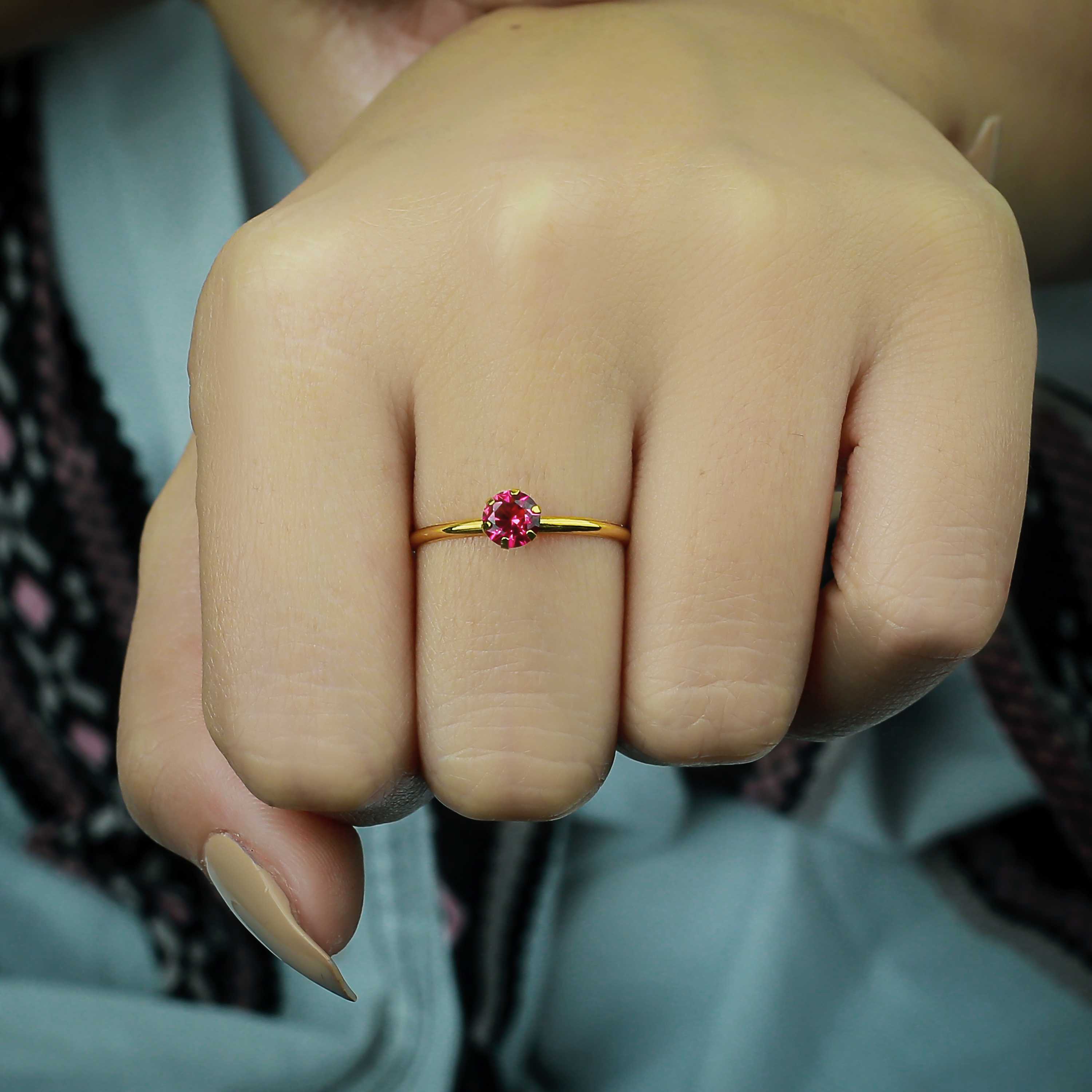 21-karat gold ring, Turkish made - (H-1286)